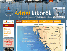 Tablet Screenshot of adriaikikotok.hu